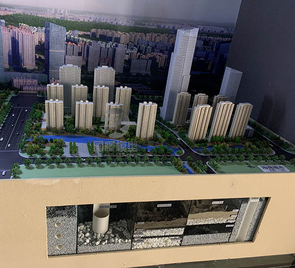 兴城市建筑模型